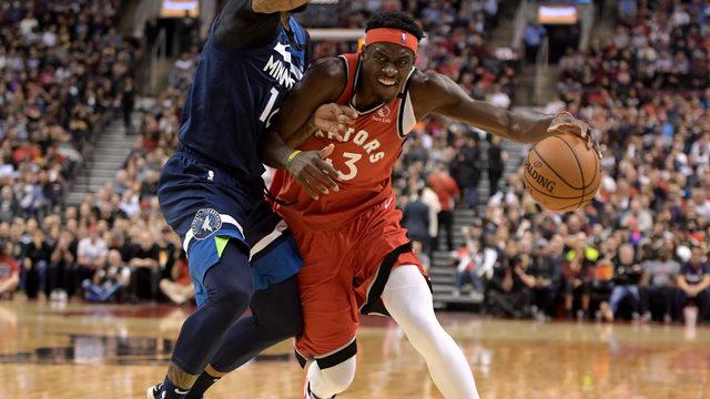 Toronto Raptors 137 - 126 Minnesota Timberwolves