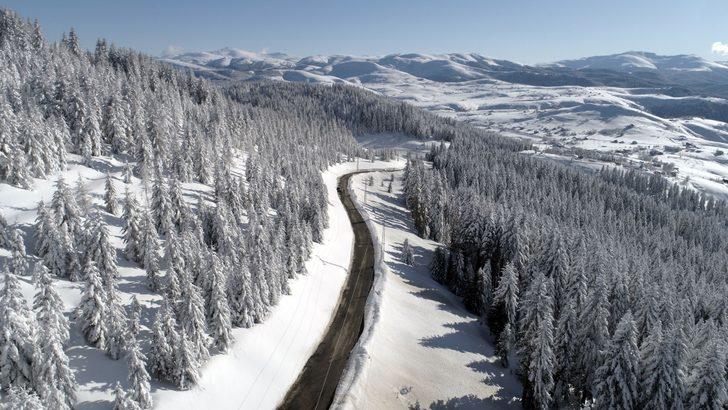 Karadeniz yaylaları kışın başka güzel G1