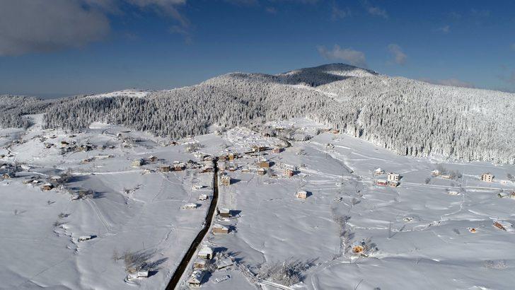 Karadeniz yaylaları kışın başka güzel G2