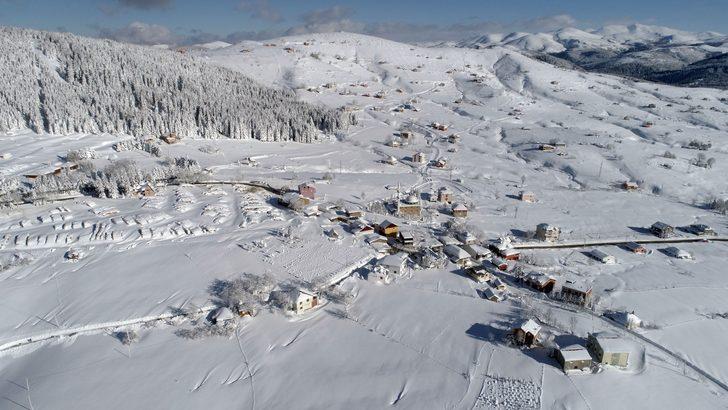 Karadeniz yaylaları kışın başka güzel G3