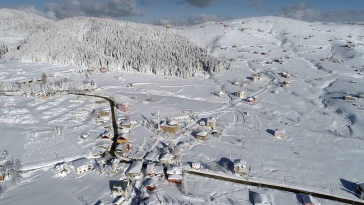 Karadeniz yaylaları kışın başka güzel G4