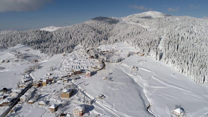 Karadeniz yaylaları kışın başka güzel G5