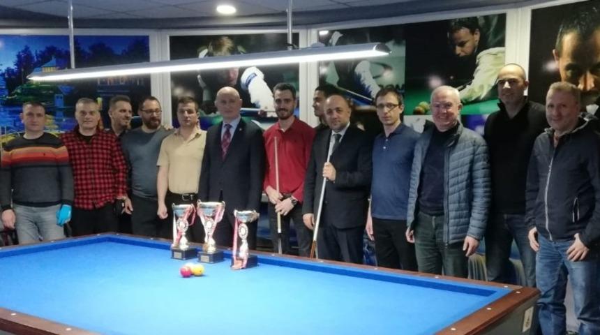 Handikaplı 3 Bant Bilardo İl Birinciliği m&uuml;sabakaları tamamlandı