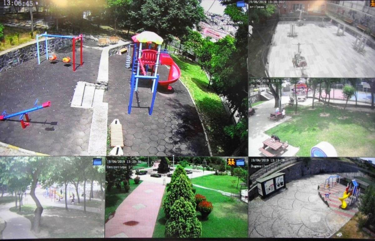 G&uuml;venlik kamerası takılan parkların sayısı artıyor