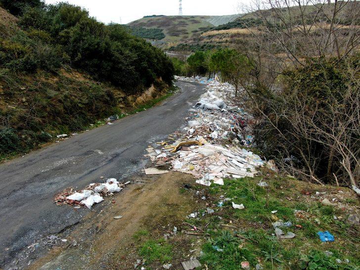 Başakşehir'de ormanlık alanı molozla doldurdular G2