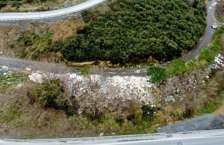 Başakşehir'de ormanlık alanı molozla doldurdular G3