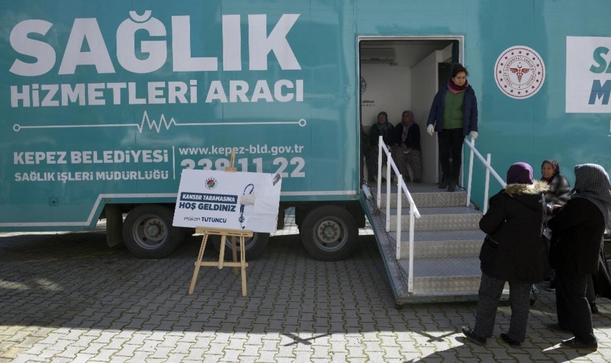 Kepez&rsquo;in sağlık tırı Antalya&rsquo;ya şifa dağıtmaya başladı