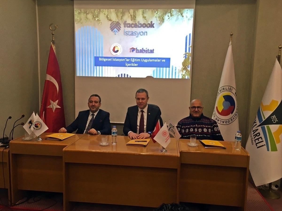 Facebook İstasyon B&ouml;lgesel Toplulum Merkezi &Ccedil;alıştayı Kırklareli&rsquo;nde yapıldı