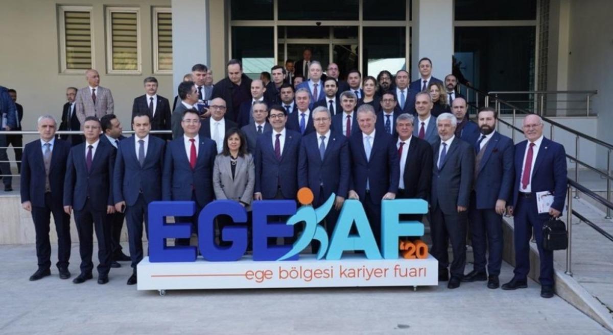Rekt&ouml;r Uysal, &rsquo;EGEKAF 2020&rsquo; tanıtım toplantısına katıldı
