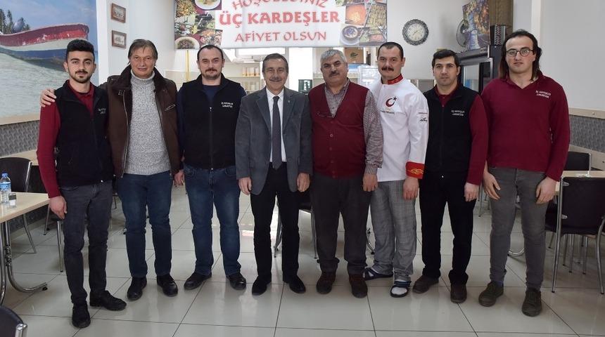 Başkan Ataç esnaf ziyaretlerine devam ediyor