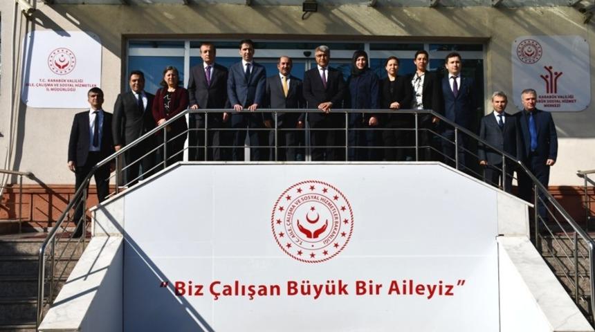 Aile, &Ccedil;alışma ve Sosyal Hizmetler &ccedil;alışmaları anlattı