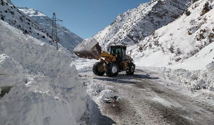 Çatak’taki çığ bölgelerinde çalışmalar sürüyor G2