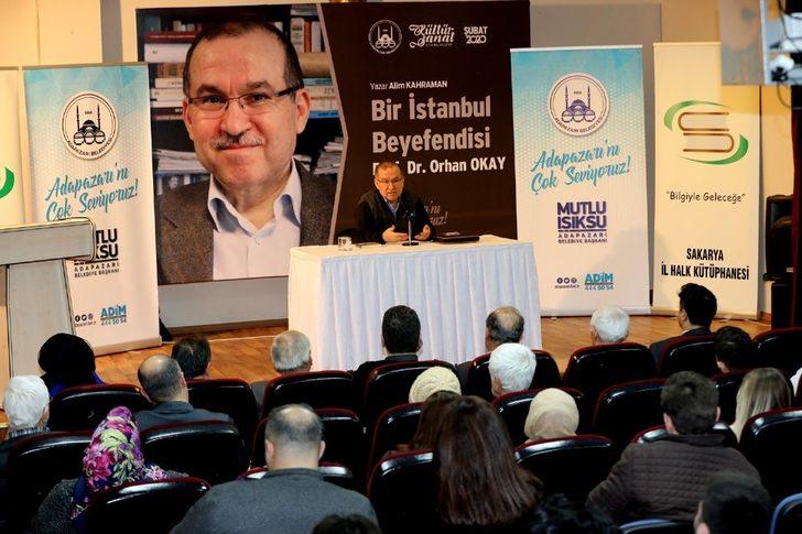 İl Halk kütüphanesinde Prof. Dr. Orhan Okay konuşuldu G1