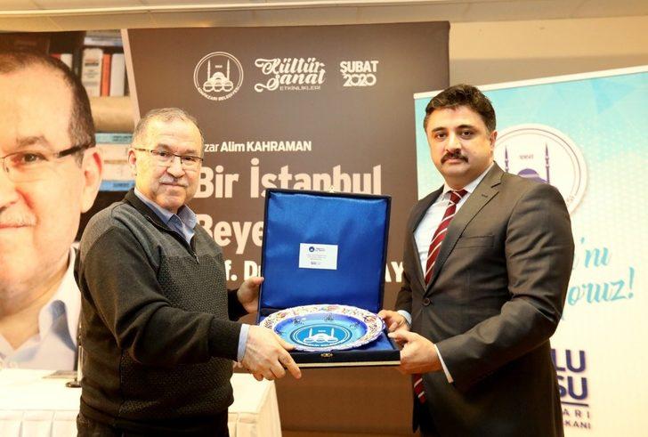 İl Halk kütüphanesinde Prof. Dr. Orhan Okay konuşuldu G3