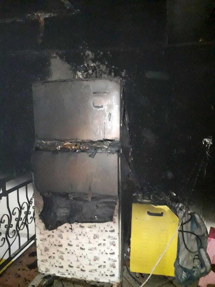 Yangında asma katta yatan genç ölümden döndü G3