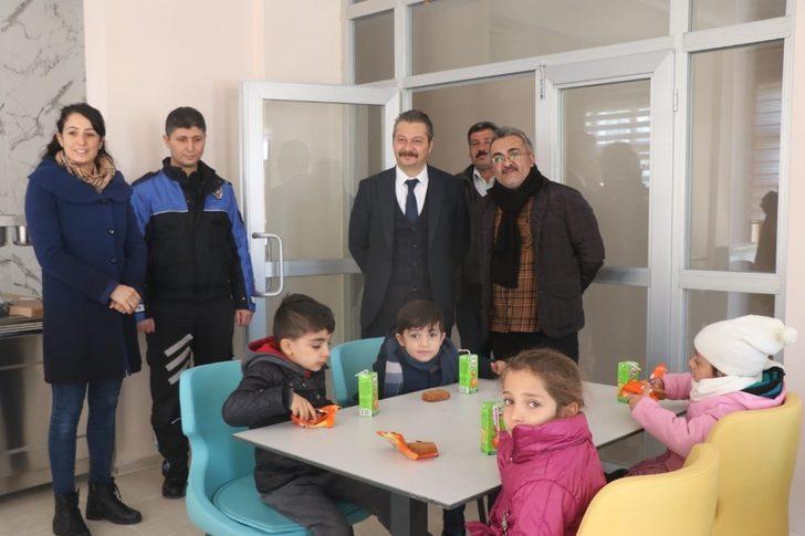 Midyat’ta minik öğrenciler yeni emniyet binasını gezdi G5