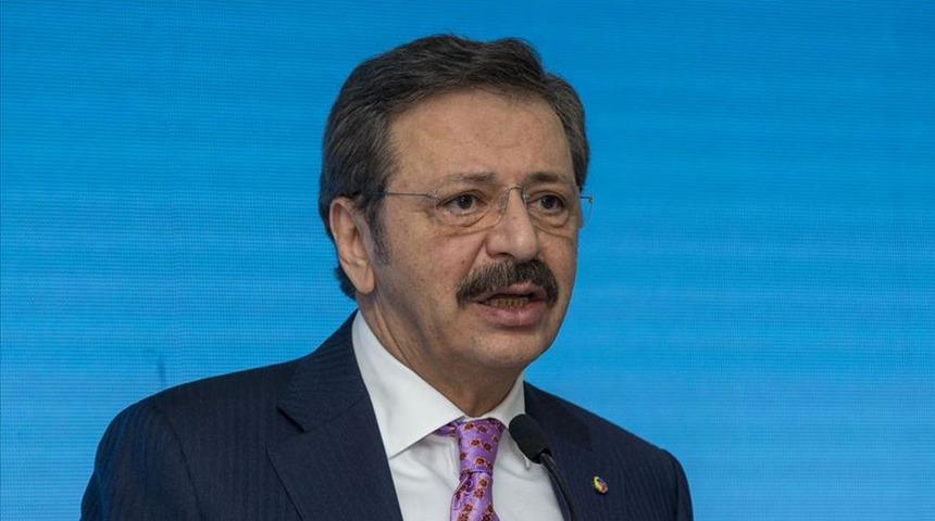  TOBB Başkanı Hisarcıklıoğlu: İş dünyamız işlem ücretlerine getirilen sınırlamadan memnun