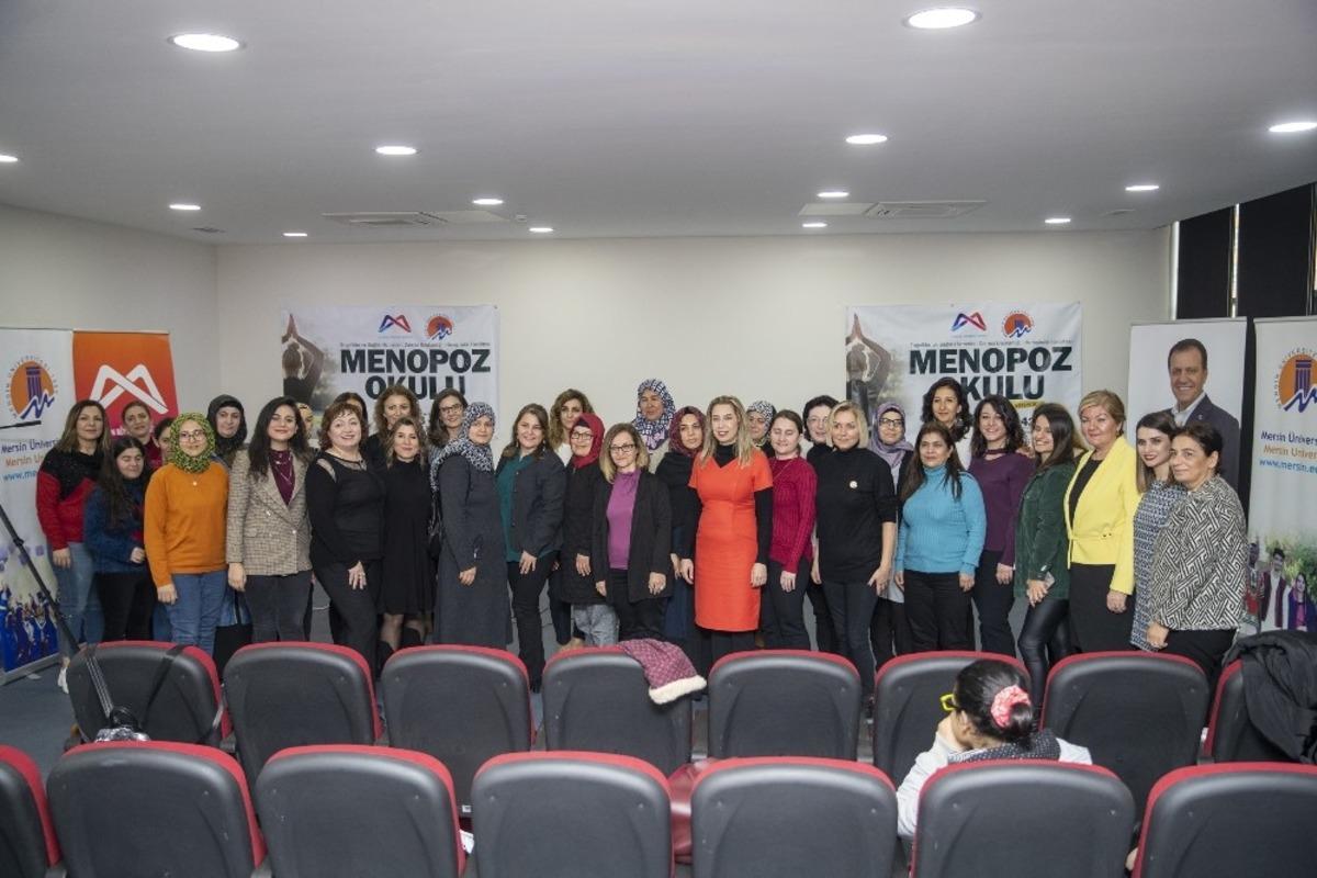 Mersin&rsquo;de &lsquo;Menopoz Okulu&rsquo; a&ccedil;ıldı