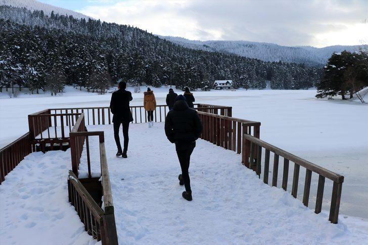 Gölcük Tabiat Parkı bembeyaz! G3