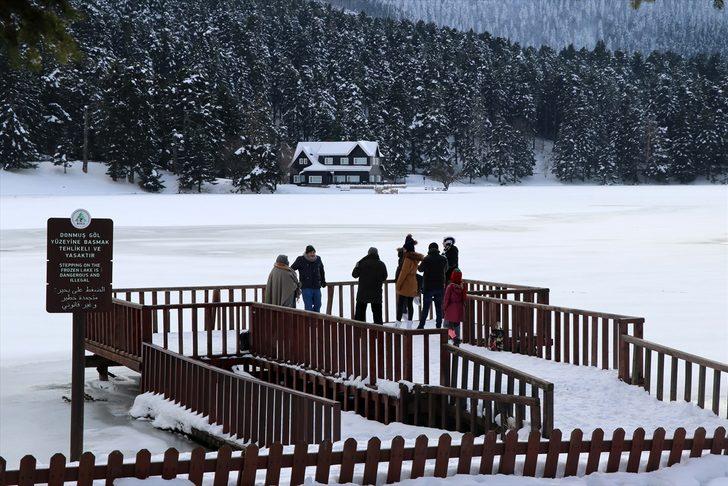 Gölcük Tabiat Parkı bembeyaz! G4
