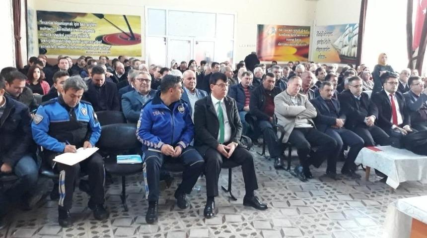 Alaşehir&rsquo;de okulların g&uuml;venliği masaya yatırıldı