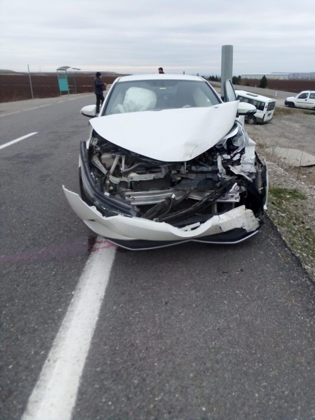 Diyarbakır&rsquo;da trafik kazası: 5 yaralı