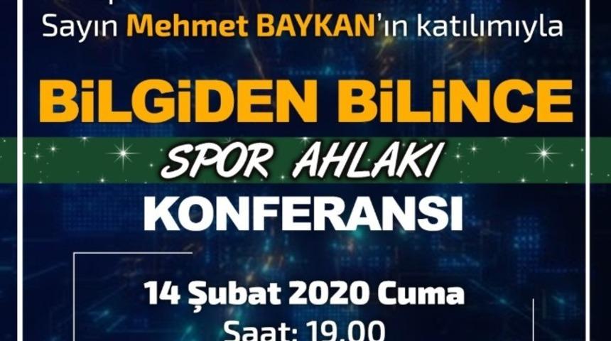 Sinop&rsquo;ta "Bilgiden Bilince Spor Ahlakı Konferansı" yapılacak