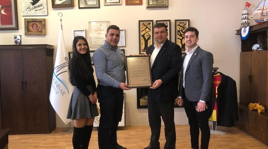 Başkanı Yetişkin&rsquo;den kargo firmasına teşekk&uuml;r