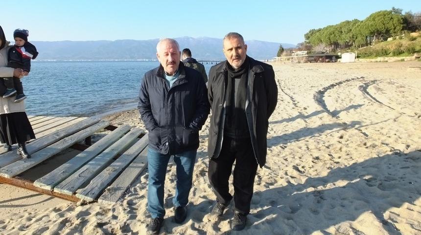 Burhaniye’de Ören sahili yürüyüş mekanı oldu