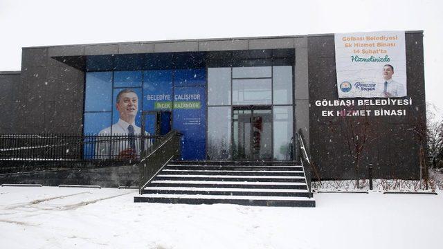 Gölbaşı’na yeni ’Ek Hizmet Binası’