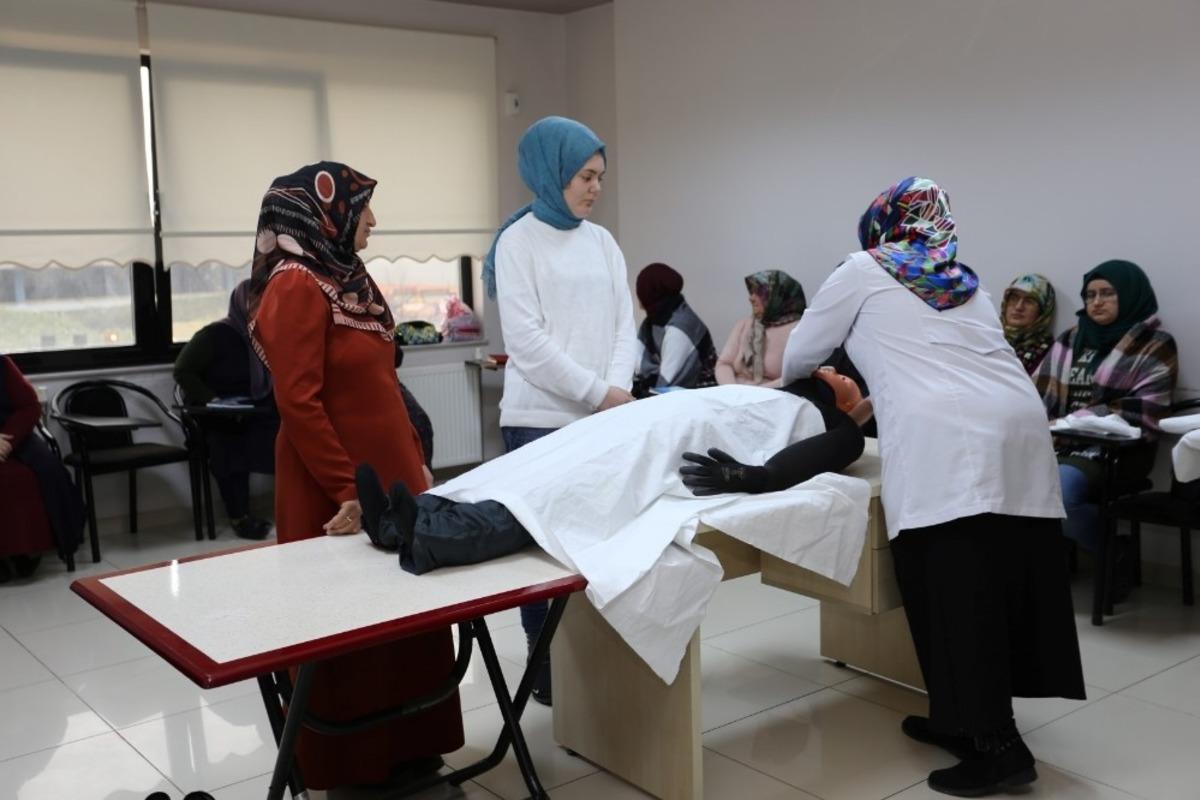 KO-MEK&rsquo;ten Kandıralı hanımlara cenaze hizmetleri kursu