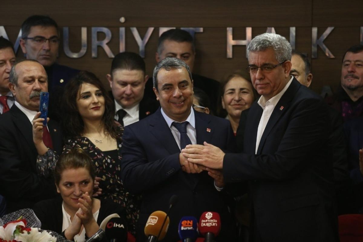 CHP Bursa İl Başkanı İsmet Karaca g&ouml;reve başladı