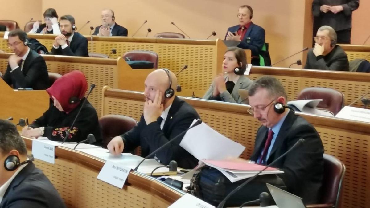 Başkan B&uuml;y&uuml;kakın Avrupa Konseyi&rsquo;nde &lsquo;ter&ouml;r&rsquo; dersi verdi