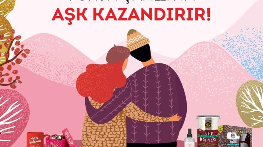 Alışveriş yapan &ccedil;iftler aşk oyunu ile kazanacak
