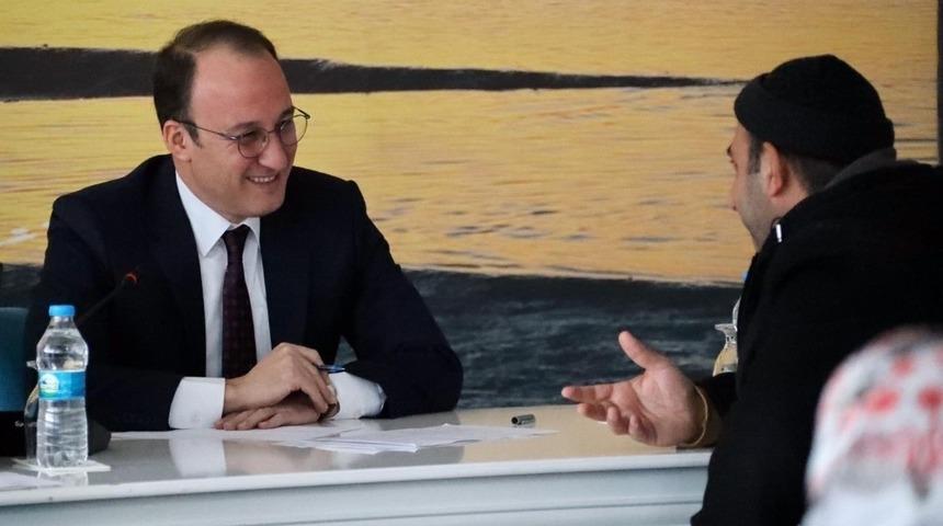 Başkan &Ouml;rki halkı dinledi