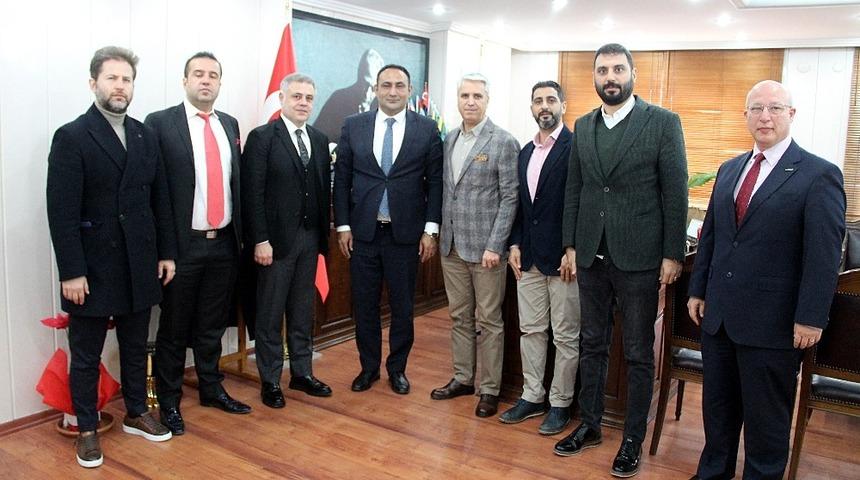 Mersin GİAD üyelerinden Başkan Yılmaz’a ziyaret