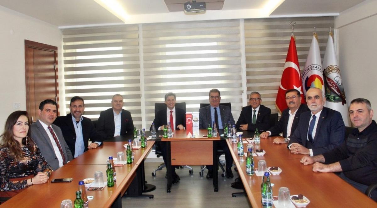 S&ouml;ke Ticaret Oda ve Borsası, &Ouml;demiş Ticaret Odası&rsquo;nı ağırladı