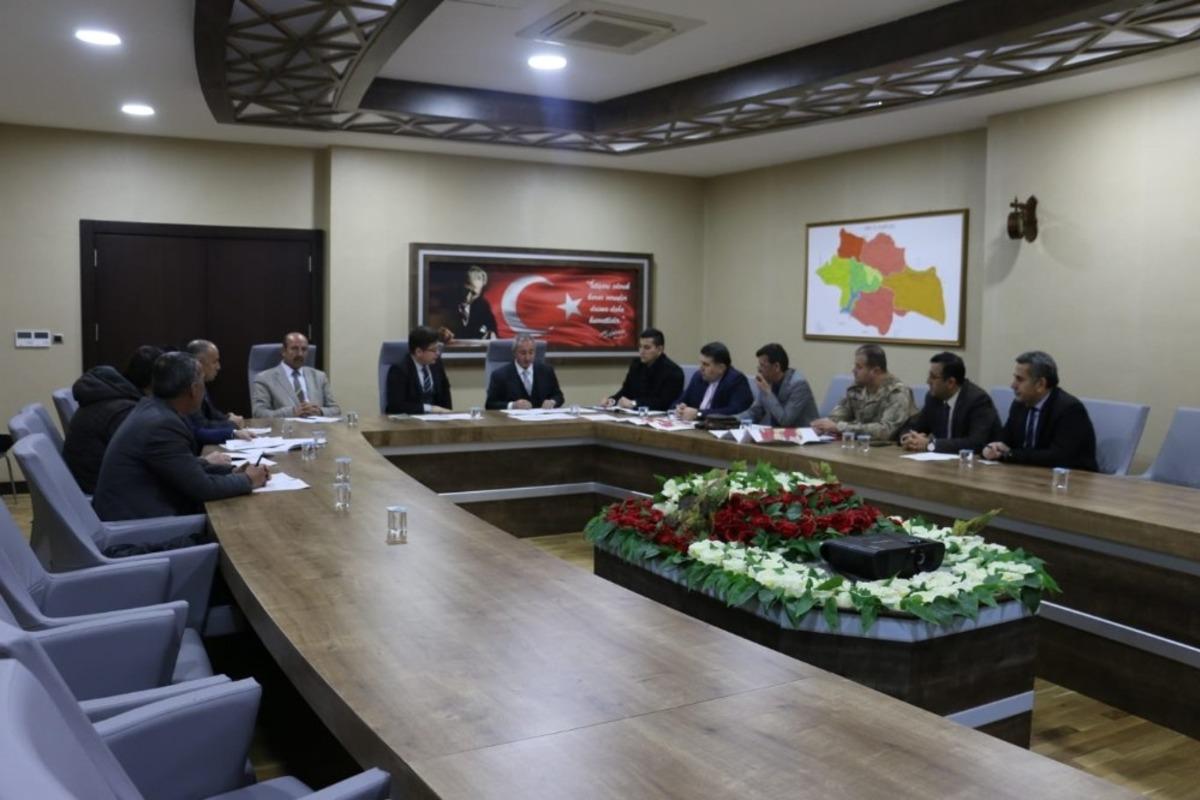 Siirt&rsquo;te il av komisyonu toplandı