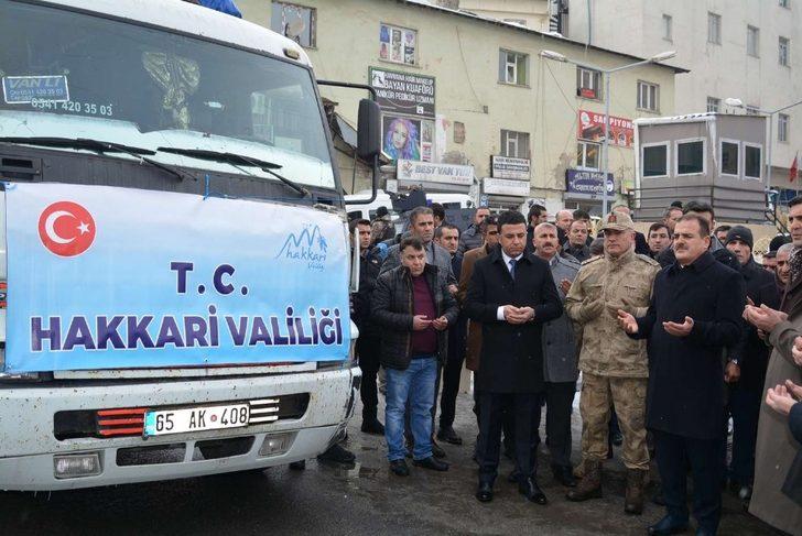 Hakkari’den deprem bölgesine yardım G2