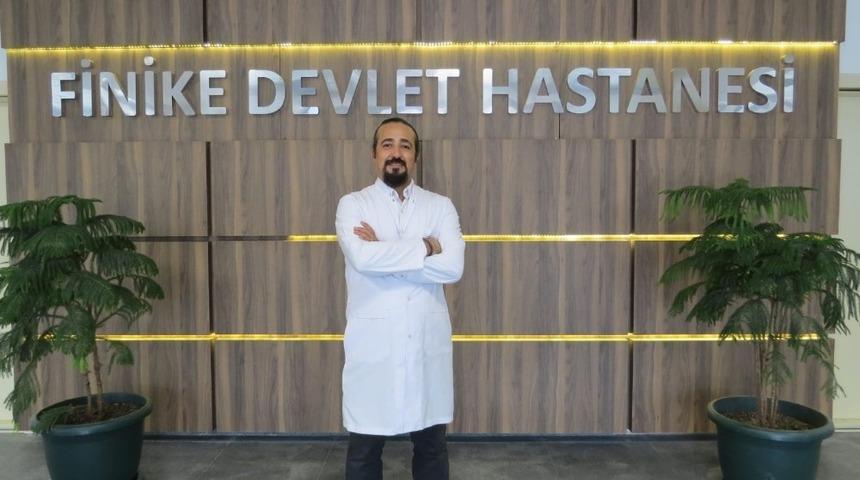 Finike’de genel cerrahi uzmanı göreve başladı