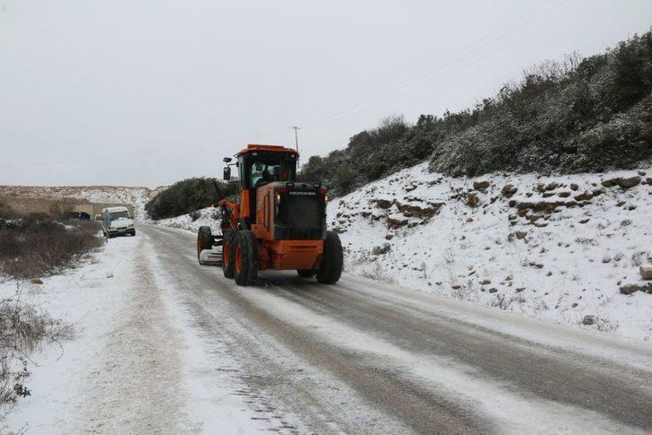Hatay’da karla mücadele G1