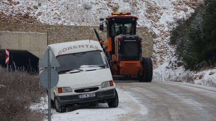 Hatay’da karla mücadele G5