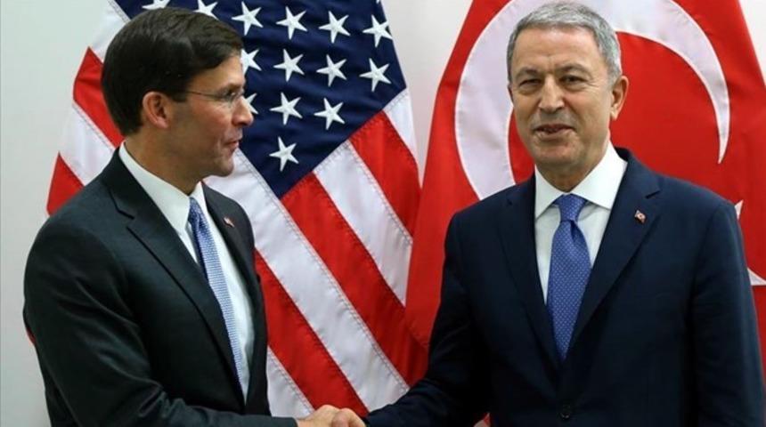 Milli Savunma Bakanı Akar, ABD'li mevkidaşı Esper ile görüştü