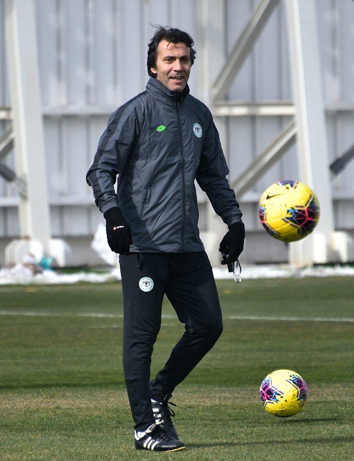 Bülent Korkmaz, Konyaspor ile ilk antrenmanına çıktı G2