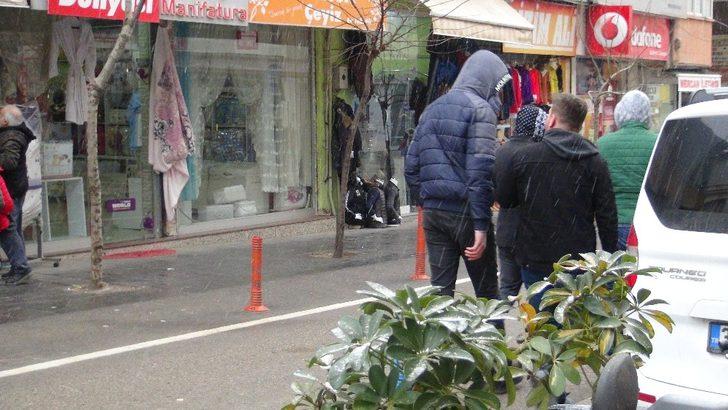 İslahiye’de kar yağışı başladı G2