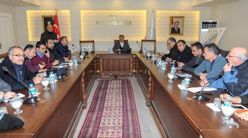 Van&rsquo;da &lsquo;Kriz Merkezi&rsquo; kuruldu