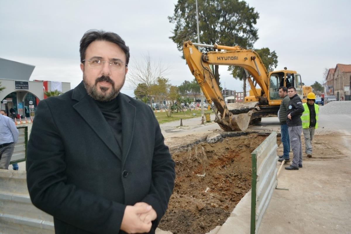 BASKİ&rsquo;den Ayvalık&rsquo;a 4 milyon 500 bin liralık yatırım