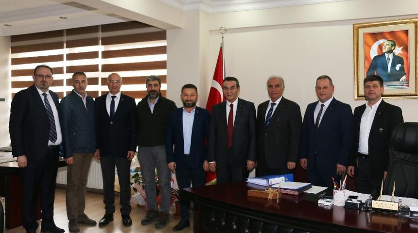 Çerkezköy TSO’dan Kaymakam Abban’a tebrik