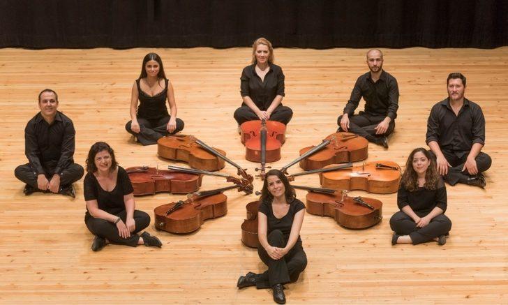 8 viyolonselci ilk kez Bodrum’da G1