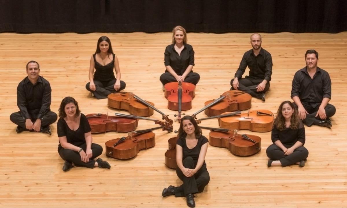 8 viyolonselci ilk kez Bodrum&rsquo;da